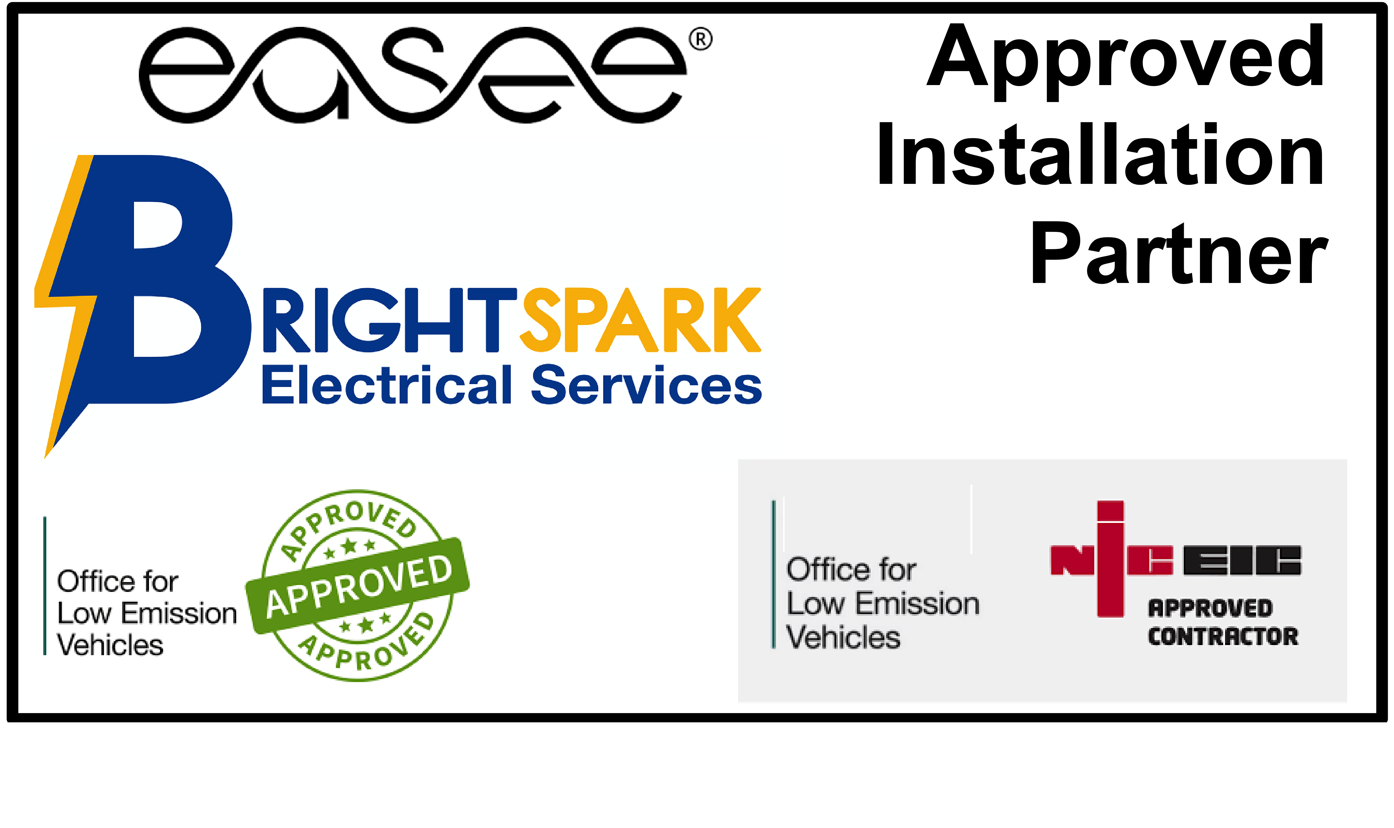 Easee Bright Spark Approved Installer