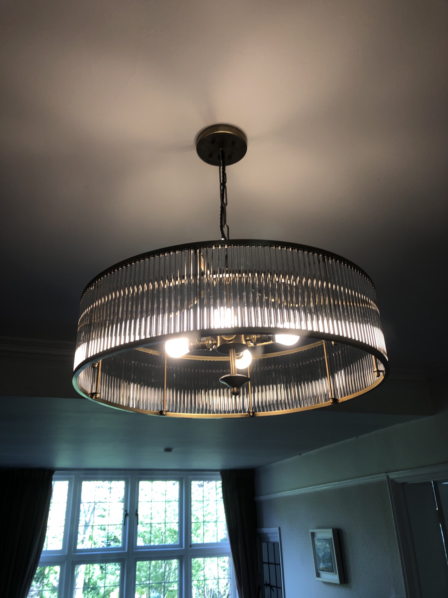 Brass Light fitting